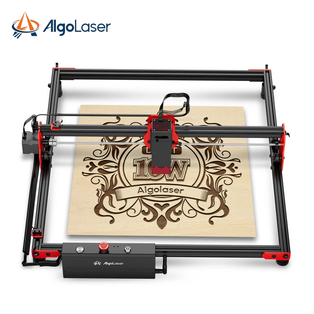 AlgoLaser DIY Kit Laser Engraver 2/5/10/20W Output Diode Cutting Machine High Precision Engraving Machines DIY Cutter for Wood