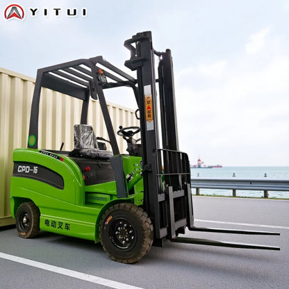 2025 New Style 3.5 Ton Electric Stacker Truck All-electric Forklift Electric Walking Forklift Warehouse CE Certified Customized