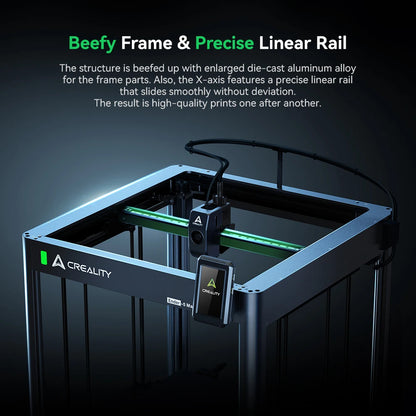 Creality Ender 5 MAX 3D Printer 700 mm/s Uitra Fast Print Speed 36-point Fully Automatic Bed Leveling Big Size 400x400x400mm