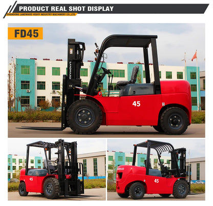 4WD High Load Forklift 3 Ton High Quality Euro 5 Diesel Forklift Home Use Small Transport Forklift EPA Engine Customized Sale
