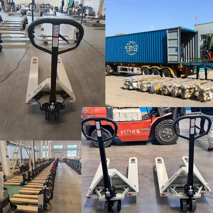 2500kg Hydraulic Lift Pallet Jack Manual Forklifts Hand Pallet Truck Mobile Trolley Manual Lifter Hydraulic Jacks for Warehouse