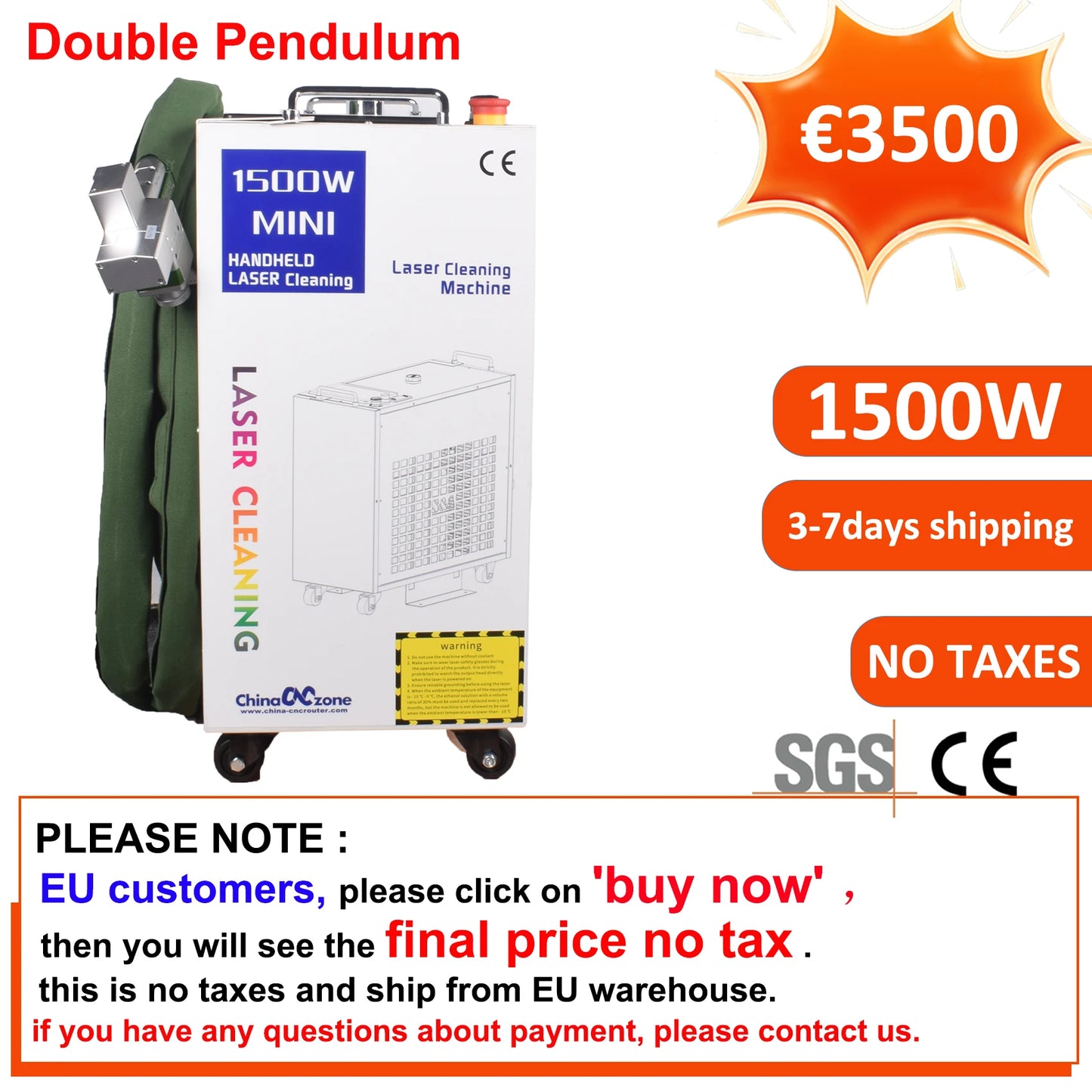 1500W 2000W 3000W Laser Cleaning Machine Rust Removal Cleaning Oil Paint for Metal Cleaning Width 300MM Laser Cleaner