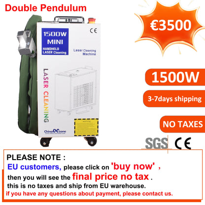 1500W 2000W 3000W Laser Cleaning Machine Rust Removal Cleaning Oil Paint for Metal Cleaning Width 300MM Laser Cleaner