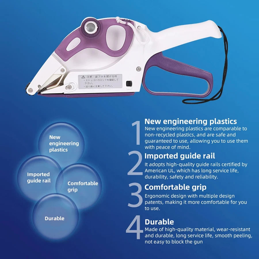 Handheld Labelling Machine Fast Manual Labelling Machine Copper Plate Thermal Self-adhesive Label Trademark Labelling Machine