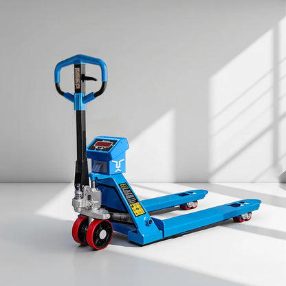 SK 1-3 ton manual forklift manual pallet truck with weight and printing function for warehouse pallet jacks