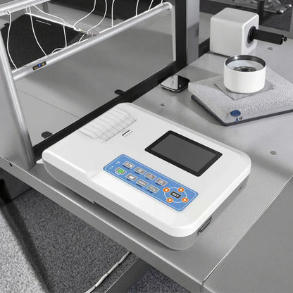 Three-channel Veterinary Vet Machine Monitor Stress Electrocardiograph Portable Ekg Machine for Animal Use