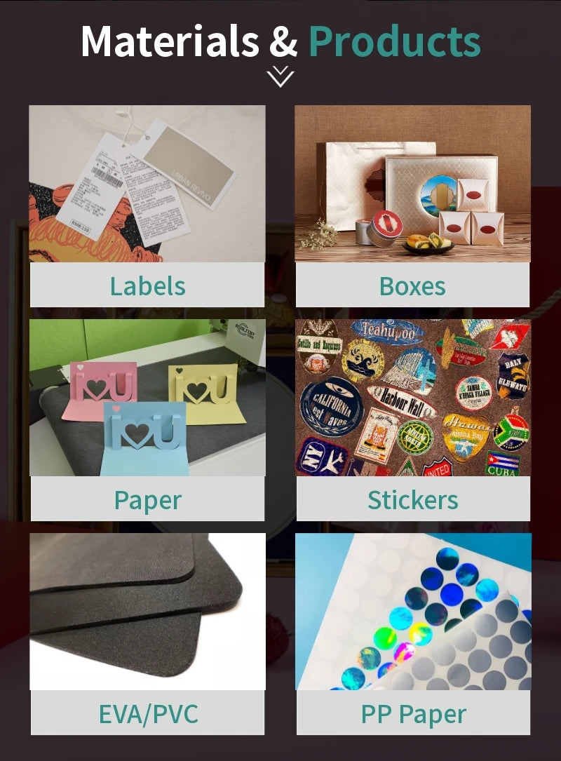 MOMOTECH 4060 CNC Automatic Carton Box Perfume Box Die Gift Box Cutting Machine