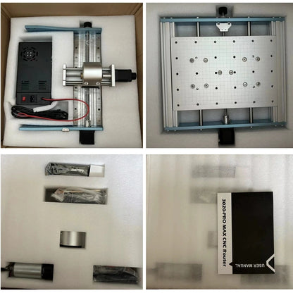 CNC 3020 Pro Max Engraving Machine, 300W Spindle Wood Router For Metal Acrylic, Milling Cutting Machine with Offline Controller