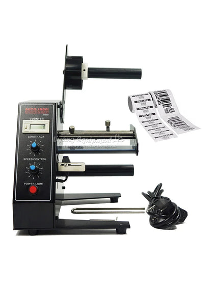 Automatic Label Dispenser LY 1150D Device Sticker Device 220V 110V Label Stripping Labeling Dispensing Machine