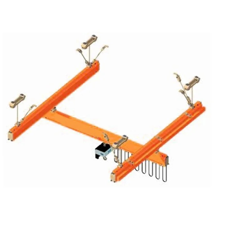 500 Kg 1 Ton 2 Ton Kbk Type Flexible Suspension Rail Overhead Crane