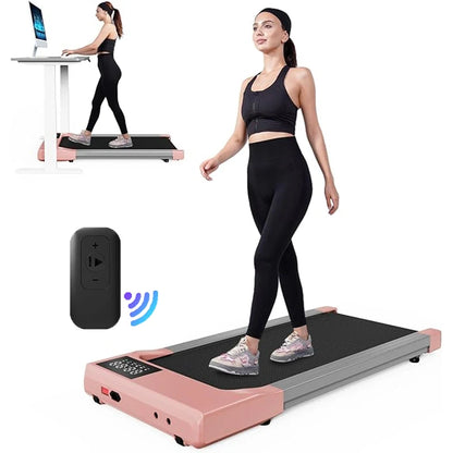Treadmills 39.37inch Running Belt 2in1 Under Desk for Home Office Treadmill Walkingpad 2.5HP Romote Control 5MPH Exerice Machine