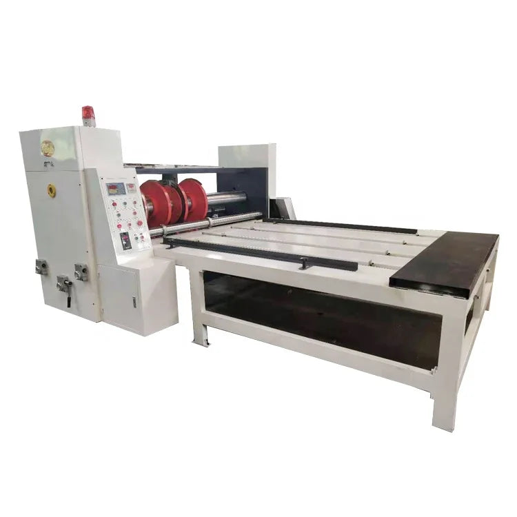 Factory Low Price Semi Automatic Rotary Slotting Die Cutting Machine For Corrugated Carton Box Making Pizza Box