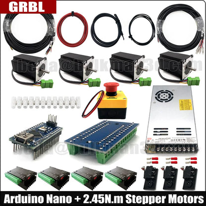 20%OFF BulkMan3D 1500x1500mm Lead CNC Router Machine Full Kit Screw Driven Engraving Complete Kit with Upgraded Lead Screws