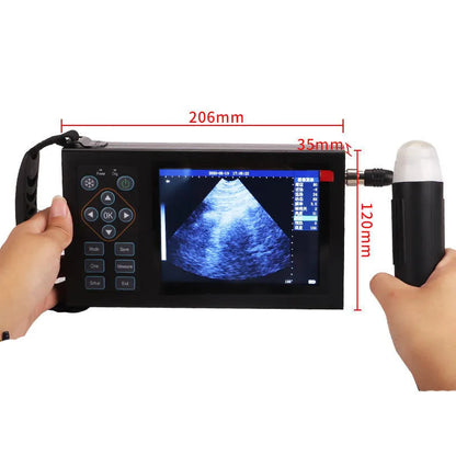 Portable Ultrasound Veterinary M10 Handheld Laptop Test Uterine Disease Pregnancy Scanner Ge Machine