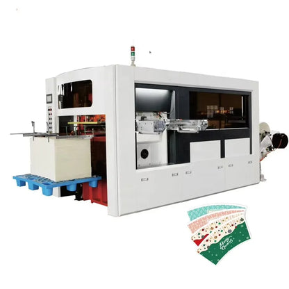 【Best-selling】Full Automatic Cartons Boxes, And Handbags High Speed Paper Label Die Cutting Machine