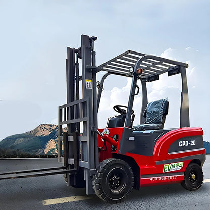 Hot Selling 1ton 2ton 3ton Electric Forklift, High Quality Lithium Power | Factory-direct with Warranty