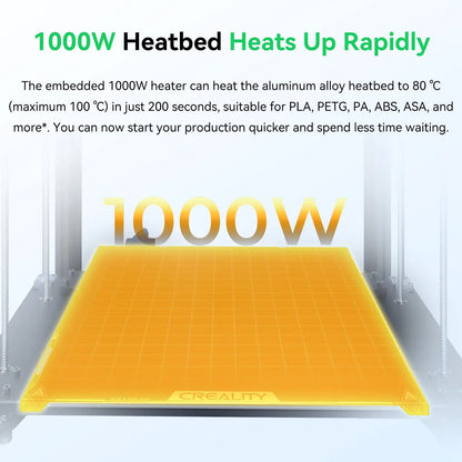 Creality Ender 5 Max 3D Printer 700mm/s Max Printing Speed Large Build Volume 40 *40 *40 Auto Leveling Linear Rail Dual Z Axis