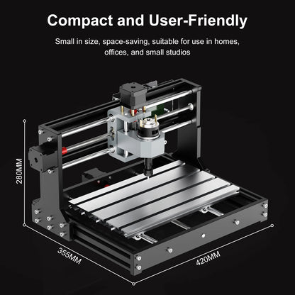 TWOTREES CNC Router TTC3018 With ER11 CNC Engraving Machine Acrylic PCB Carving Cutting 3 Axis DIY Wood Router Laser Engraver