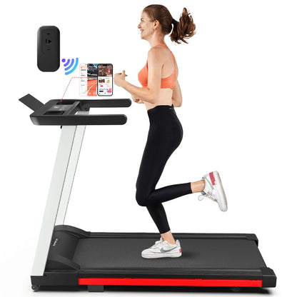 3.0HP Treadmills Electric APP Online Monitoring 7.5MPH Remote Control Foldable Quite Running Walkingpad for Home Portable 300LBS