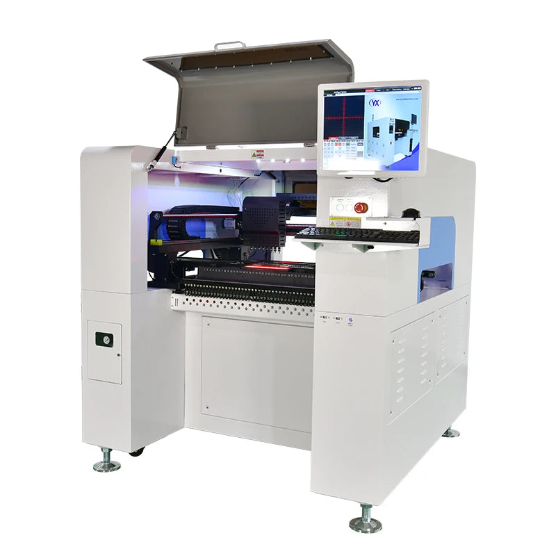 Stock in USA Pcb Board Assembly Line SMD Robot LED Placement Automatic Chip Mounter Equipment SMT880 SMT Pick and Place Machine