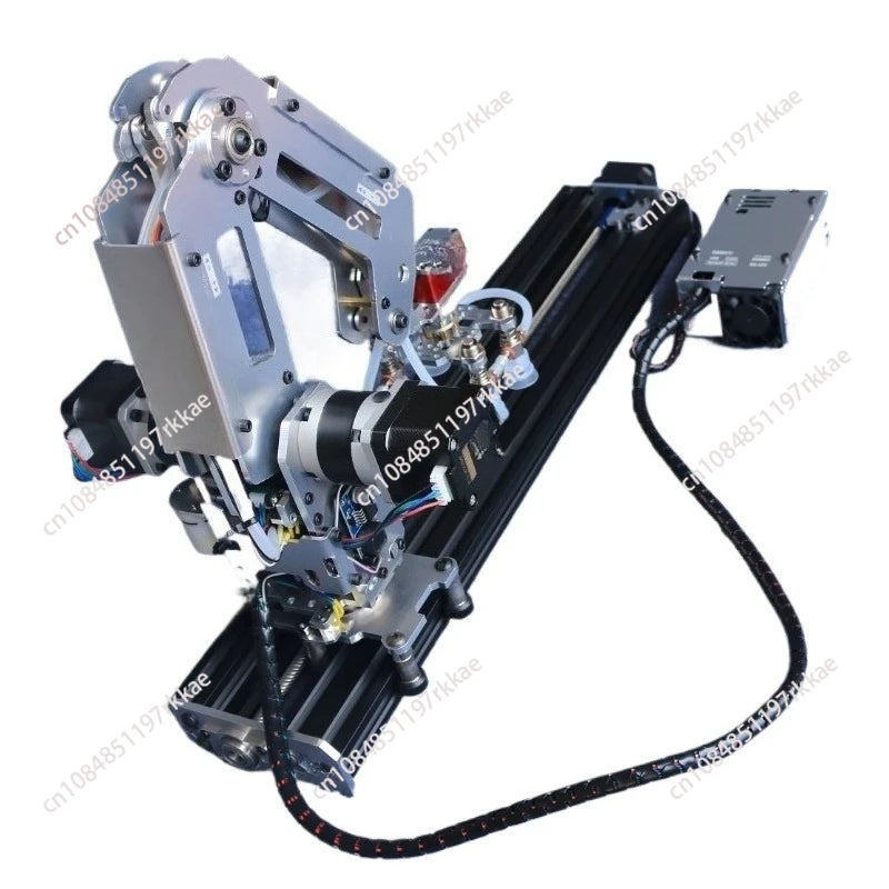 Multi Axis Robotic Arm Industrial Stepping Metal Manipulator for  2560 Robot DIY Kit with Suction Cup/Stepper Motor Claw