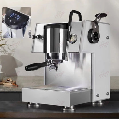 ITOP X20 Semi-automatic Espresso Machine Commercial Home OPV Valve Adjust the Pressure OLAB Pump Copper Boiler Coffee Maker 220V