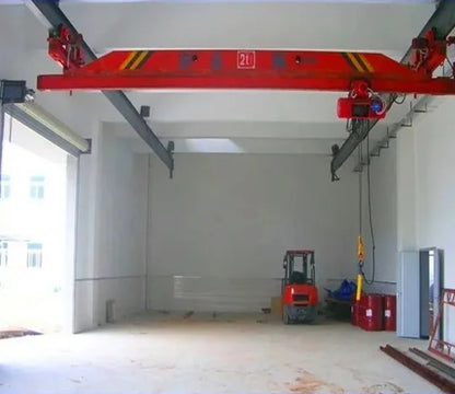 SZMC High Quality Electric Hoist Single Girder Suspending Overhead Crane 5 Ton