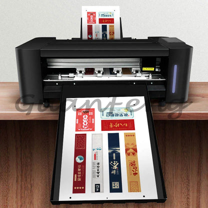 2025 New Adsorption Sheet Cutting Machine A3 + Size Digital Label Die Cutting Machine Gift Box Cutting Indentation Machine