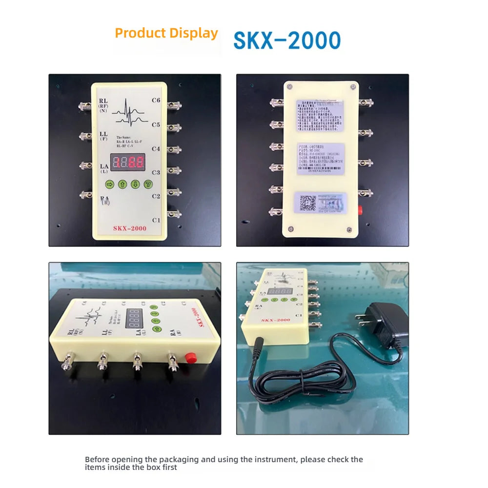 SKX-2000C type ECG analog instrument value ECG signal simulator ECG generator