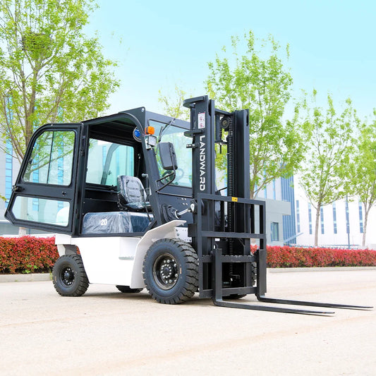 Hydraulic Diesel Forklift Lifting Truck 3 Ton 5 Tons CE EPA With Fork Positioner And Side Shifter Warehouse Forklift Customized