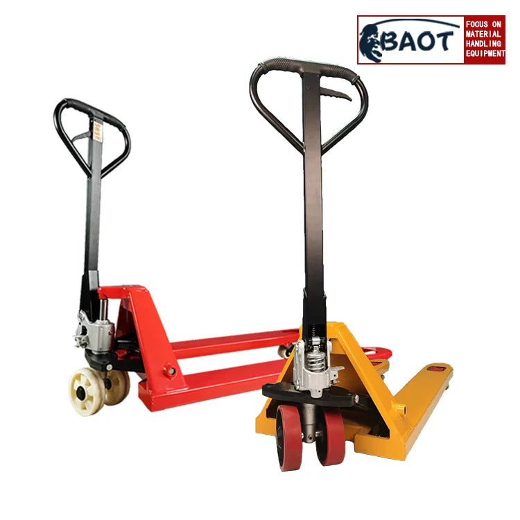 Hydraulic Pallet Jacks 2ton 2.5ton 3ton Manual Hand Pallet Truck for Goods Handing