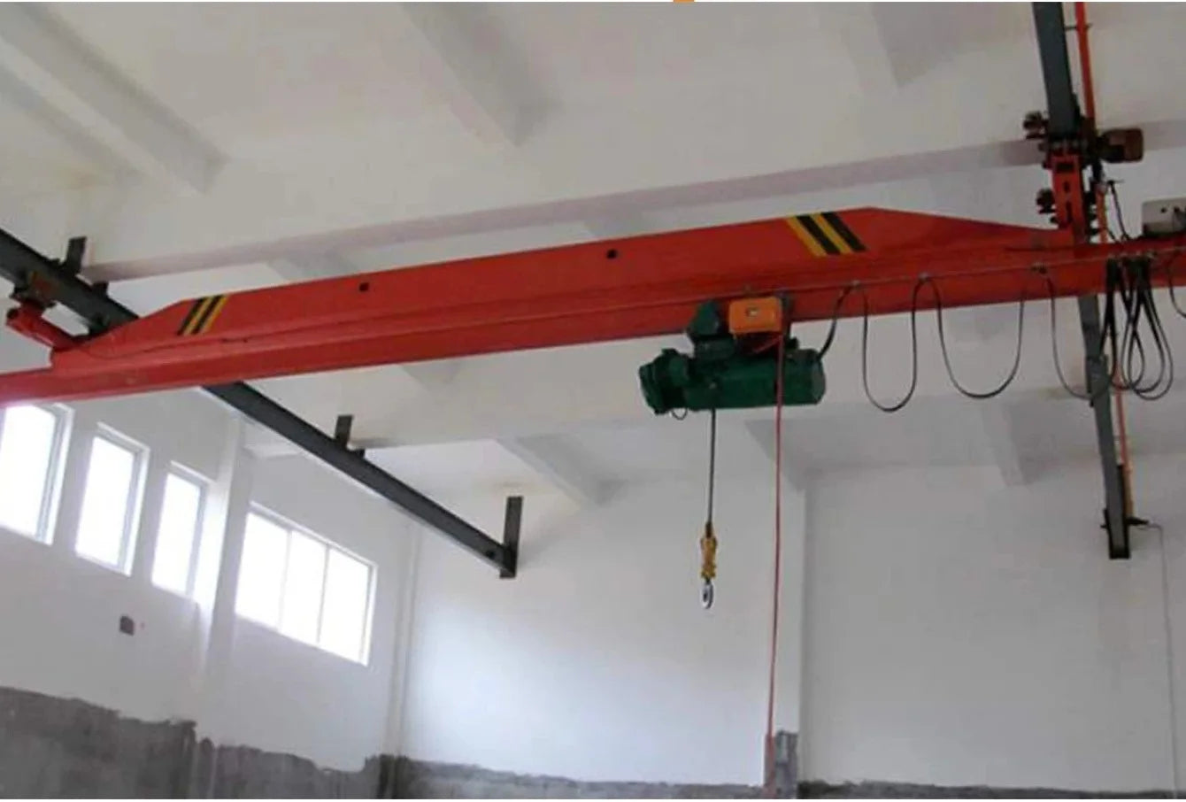 SZMC High Quality Electric Hoist Single Girder Suspending Overhead Crane 5 Ton