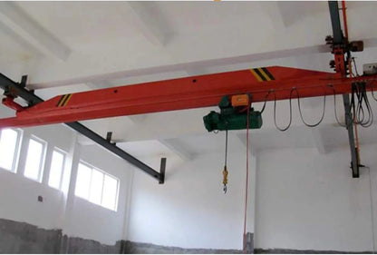 SZMC High Quality Electric Hoist Single Girder Suspending Overhead Crane 5 Ton