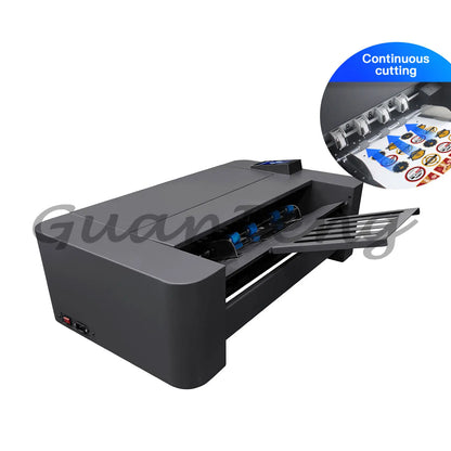 2025 New Adsorption Sheet Cutting Machine A3 + Size Digital Label Die Cutting Machine Gift Box Cutting Indentation Machine