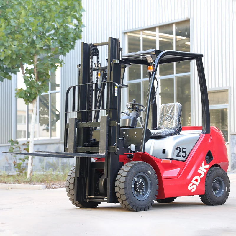 3.5 ton small forklift diesel powered counterbalanced forklift warehouse transport 1-3 ton small forklift can be customized