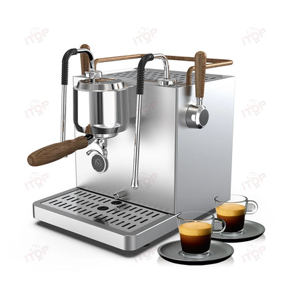 ITOP CM-D1 Small Commercial Coffee Machine Semi-automatic Espresso Machine Double Pumps and three Boilers 220V