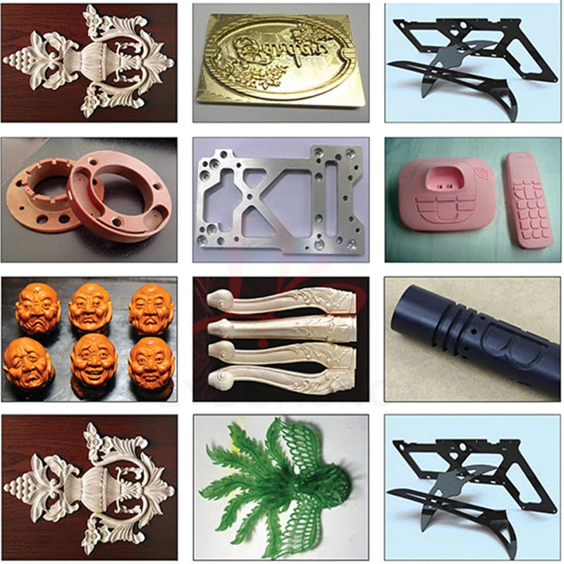 5 Axis CNC Router 3040 2200W 4 Axis Wood Engraver 6040 PCB Engraving 3020 PCB Drilling Milling Machine With Sink