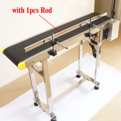 Stainless Steel Bottle Conveyor Belt 1000mm 1.5m 1.2m Code Inkjet Printer Food Industry Production Line ForFiber Marking Machine