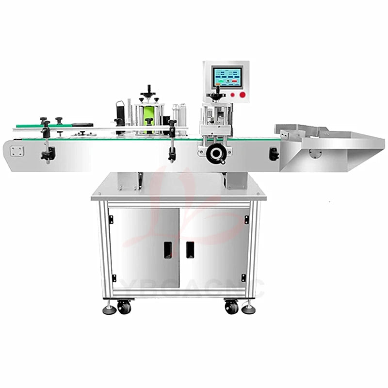 Labeling Machine LY-670 Automatic Assembly Line Large Round Bottle Labeling Sticker Device for Food Packaging Bags Carton Boxes