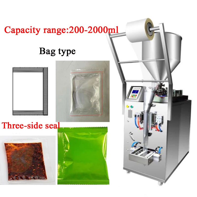 PBOBP Shampoo Paste Sauce Automatic Honey Packing Machine Vertical Automatic Paste Packaging Machine Paste Packaging Machine