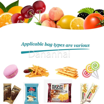 High Speed Pillow Packaging Machine, Fruit Mooncake Tableware Packaging Machine, Bread Hardware Bagging Sealing Machine