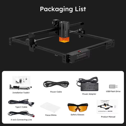 Atomstack A20 Pro V2 Laser Engraver machine Machine Quad-Laser Cutter 20W For Metal Arcylic Wood Glass Logo 400*365mm
