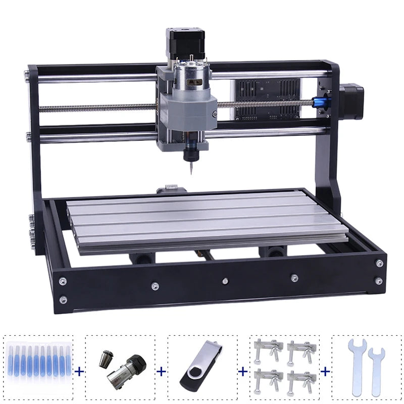CNC 3018Pro Woodworking Engraving Machine 15W 20W Laser 3-Axis GRBL Controller Engraving Machine For Carving Plastic Wood Acryli