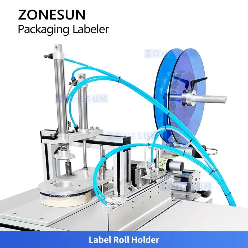 ZONESUN PK910 Automatic Round Soap Wrapping and Labeling Machine Hotel Small Soap Packaging Equipment