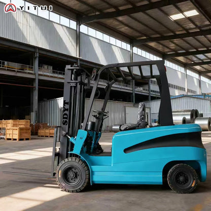 Electric Forklift Lifting Truck 3 Ton 5 Tons Ce Epa Electric Warehouse 3.5 Ton Mini Forklift Warehouse Forklift Customized