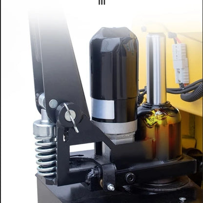 Electric Pallet Lift Jacks  All Terrain 3 Ton Self Lifting Rubber Wheel Pallet Jack