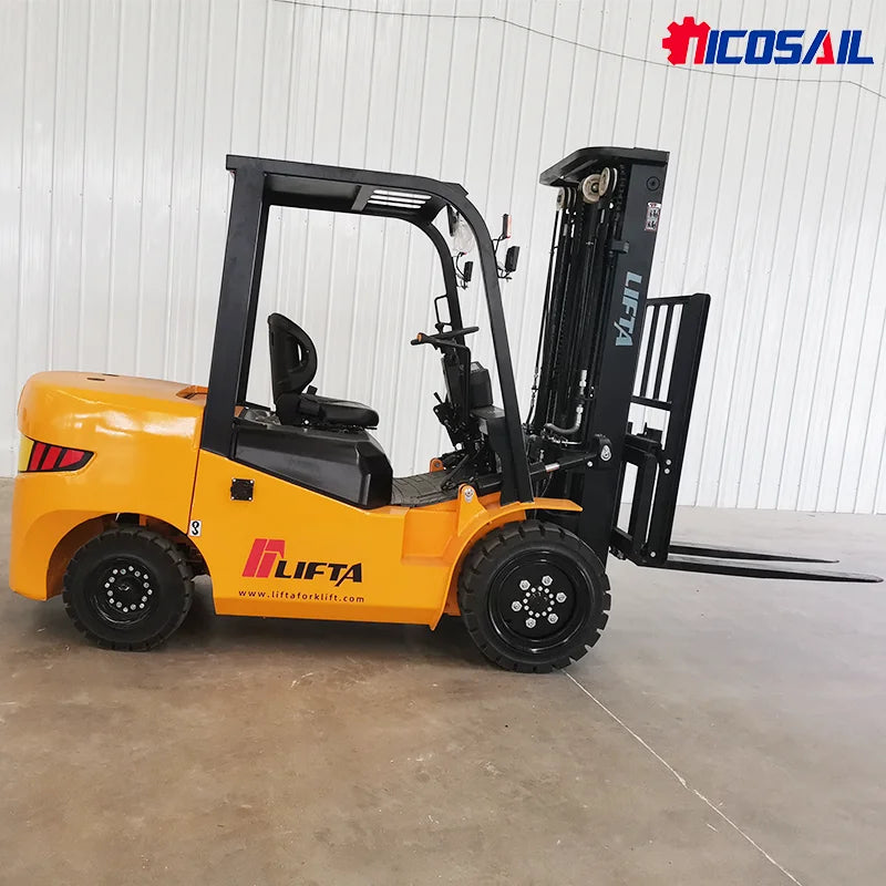 China 4x4 Drive Forklift Off Road Four Wheel All Terrain Forklift 3 Ton Truck Handling Equipment Applicable diesel Home Farm
