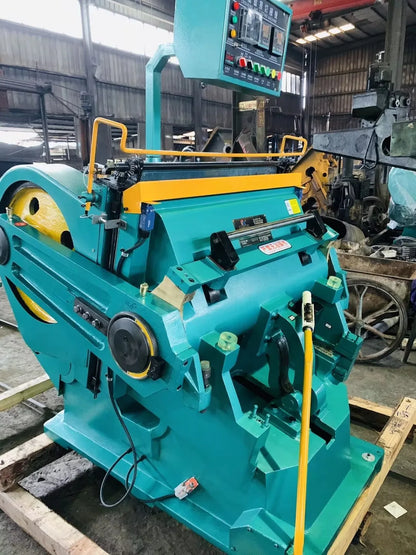 【Best-selling】750-1200 All Size Automatic Flat Bed Label Paper Box Die Cutting Machine Carton Printing Slotting Die-cutting Crea