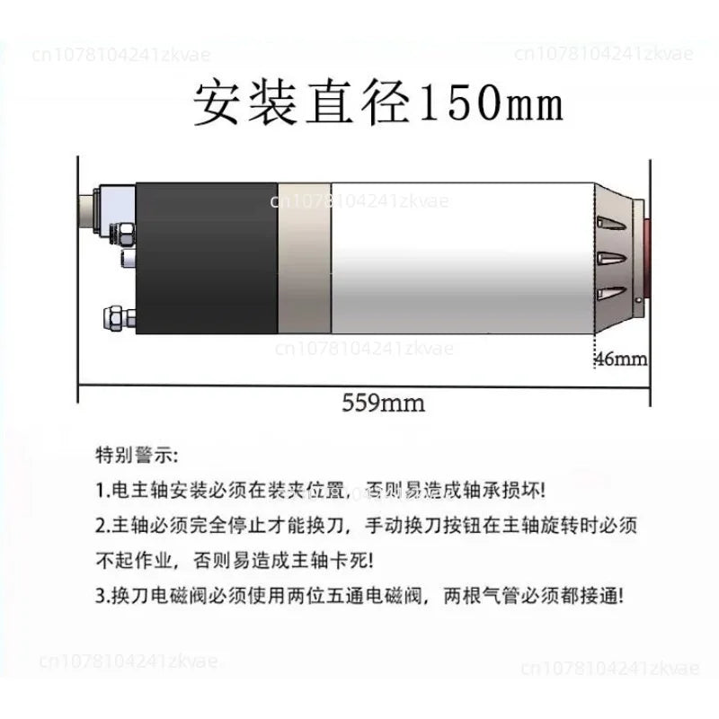 BT30 Pneumatic BT40 Milling & Engraving Automatic Tool Change Spindle CNC Five-Axis Three-Axis Engraving & Grinding Machine
