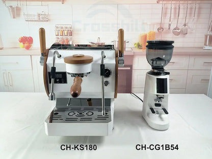 New Style Commercial Dual Nested Boiler Coffe Pub Cafeteras Kahve Makinesi Coffee Maker Espresso Machine
